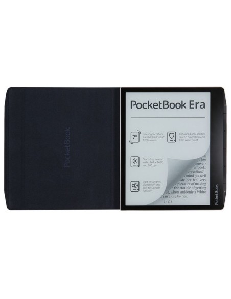 PocketBook HN-QI-PU-700-WB-WW funda para libro electrónico 17,8 cm (7") Folio Azul