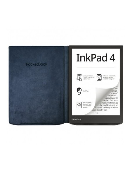 PocketBook HN-QI-PU-743G-NB-WW funda para libro electrónico 19,8 cm (7.8") Negro