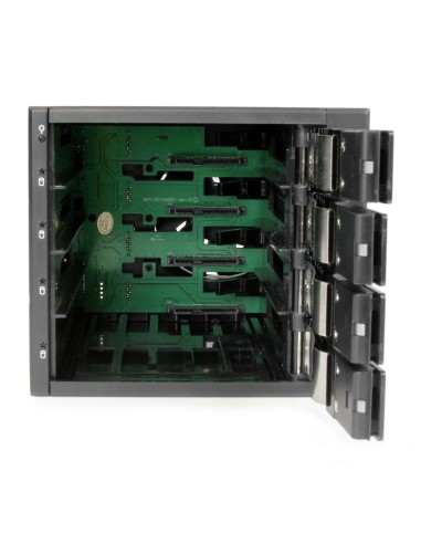StarTech.com Rack Móvil Backplane de 4 Bahías de Intercambio en Caliente - Rack Móvil Hot Swap sin Bandeja para Unidades de DD