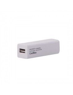 CoolBox HUBCOO190 hub de interfaz USB 2.0 480 Mbit s Blanco 2