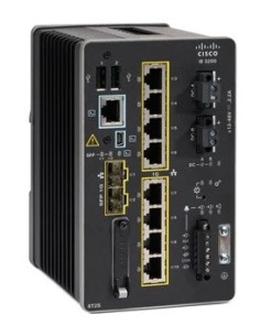 Cisco Catalyst IE-3200-8T2S-E switch Gestionado L2 L3 Gigabit Ethernet (10 100 1000) Negro