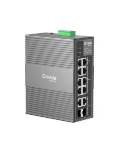 TP-Link Omada IES210GPP switch Gestionado Gigabit Ethernet (10 100 1000) Energía sobre Ethernet (PoE) DIN rail Gris