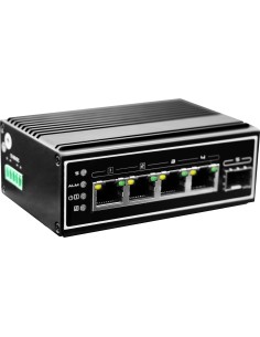 LevelOne IGP-0502 switch No administrado Gigabit Ethernet (10 100 1000) Energía sobre Ethernet (PoE) Negro