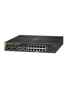 HPE Aruba Networking 6100 12G Class4 PoE 2G 2SFP+ 139W Gestionado L3 Gigabit Ethernet (10 100 1000) Energía sobre Ethernet 2
