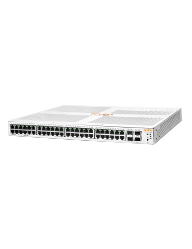 HPE Aruba Networking Aruba Instant On 1930 48G Class4 PoE 4SFP SFP+ 370W Gestionado L2+ Gigabit Ethernet (10 100 1000) Energía