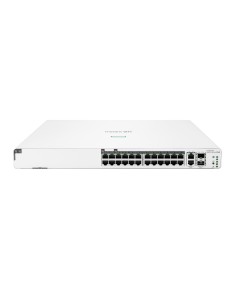 HPE Aruba Networking Networking Instant On Switch 20p Gigabit CL4 4p Gigabit CL6 PoE 2p 10GBT 2p SFP+ 370W 1960