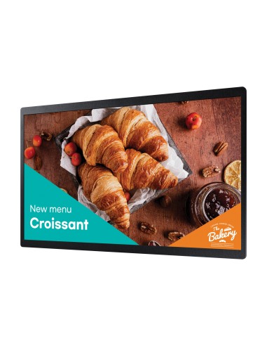 Samsung QB24C Pantalla plana para señalización digital 61 cm (24") LED Wifi 250 cd   m² Full HD Negro Procesador incorporado