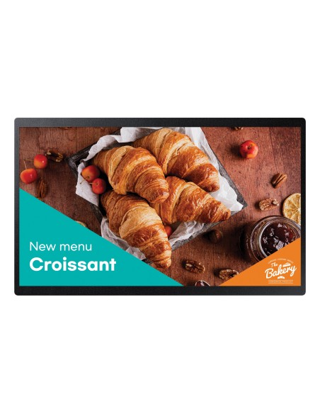 Samsung QB24C Pantalla plana para señalización digital 61 cm (24") LED Wifi 250 cd   m² Full HD Negro Procesador incorporado