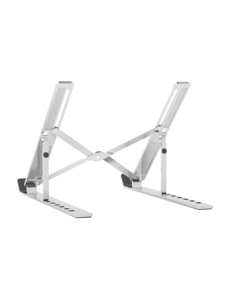 AISENS Soporte de Sobremesa Ajustable para Portatil   Tablet, Plata