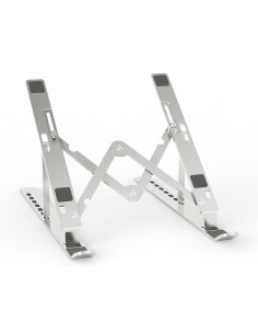 AISENS Soporte de Sobremesa Ajustable para Portatil   Tablet, Plata