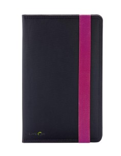 Ziron LY015 funda para tablet 20,3 cm (8") Folio Negro, Púrpura