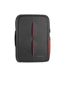 Mars Gaming MB2 - Mochila-Maletín gaming (impermeable, candado TSA, hasta 17,3 pulgadas, puerto externo USB, anti robos, asa de