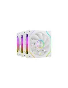 Mars Gaming MF-LINKFINITYKIT2RW Carcasa del ordenador Ventilador 12 cm Blanco 3 pieza(s) 2