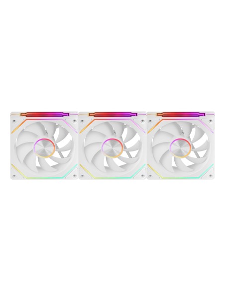 Mars Gaming MF-LINKFINITYKIT2W Carcasa del ordenador Ventilador 12 cm Blanco 3 pieza(s)