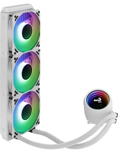 Aerocool MIRAGEL360W Refrigeración Líquida CPU 3xVentilador 12cm ARGB TDP 550W Blanco 2