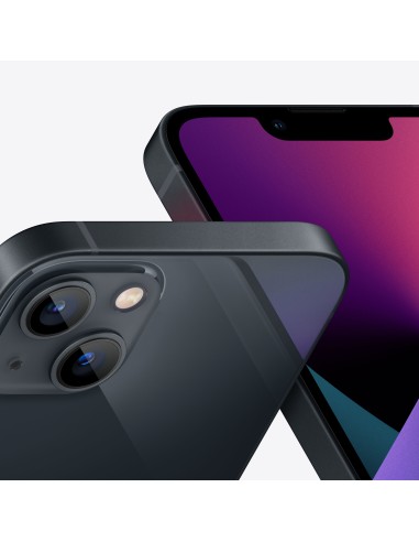 Apple iPhone 13 mini 13,7 cm (5.4") SIM doble iOS 15 5G 256 GB Negro