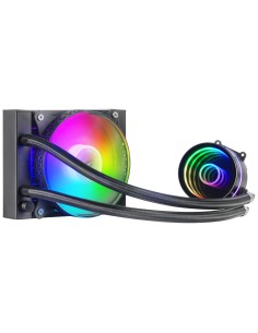 Mars Gaming ML-ONE120, Refrigeración Líquida CPU, TDP 200 W, Espejo Infinito, Ventilador FRGB Silencioso, Multisocket