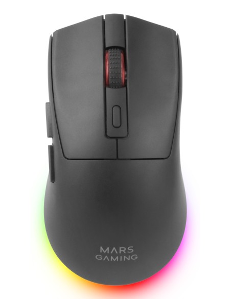 Mars Gaming MM-T3 ratón Juego mano derecha RF Wireless + Bluetooth + USB Type-C Óptico 14400 DPI