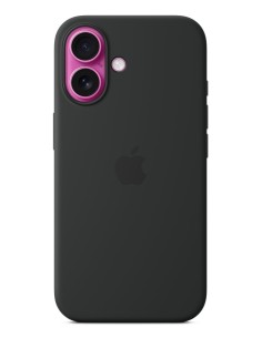 Apple Funda de silicona con MagSafe para el iPhone 16 - Negro 2