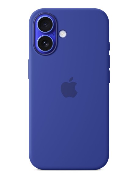 Apple Funda de silicona con MagSafe para el iPhone 16 - Azul ultramar