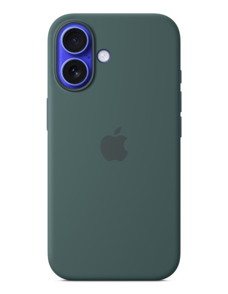 Apple Funda de silicona con MagSafe para el iPhone 16 - Verde lago