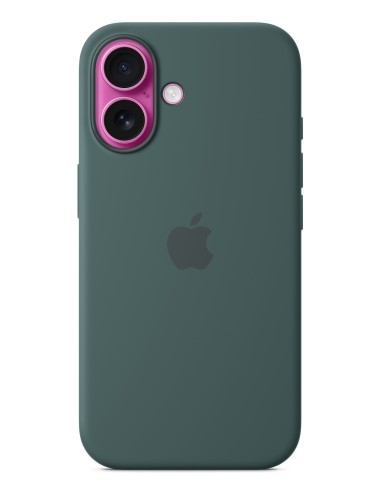 Apple Funda de silicona con MagSafe para el iPhone 16 - Verde lago