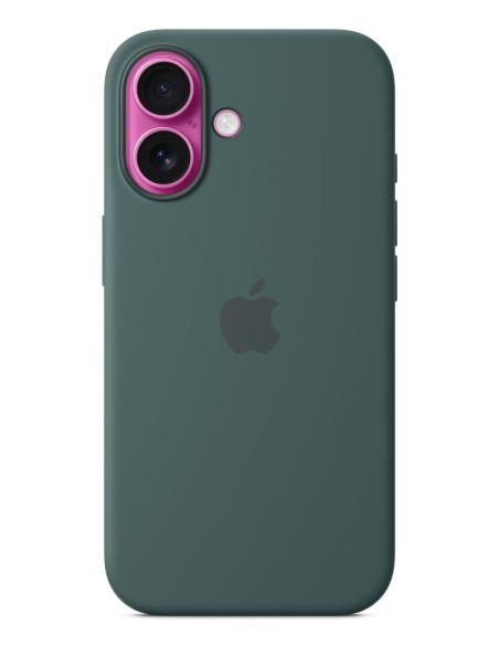 Apple Funda de silicona con MagSafe para el iPhone 16 - Verde lago