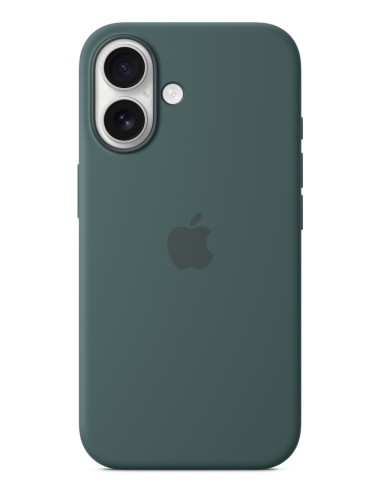 Apple Funda de silicona con MagSafe para el iPhone 16 - Verde lago