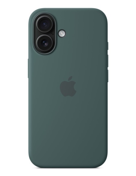Apple Funda de silicona con MagSafe para el iPhone 16 - Verde lago
