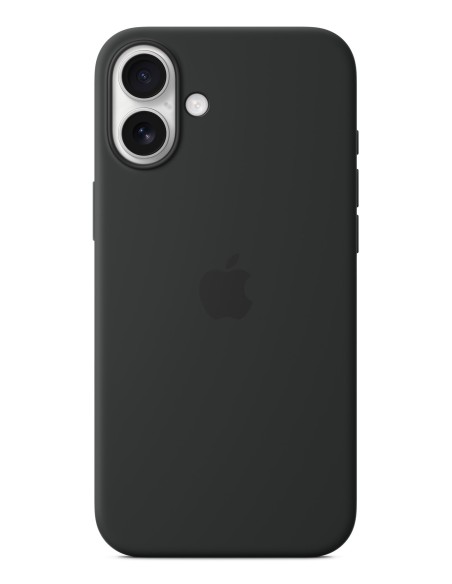 Apple Funda de silicona con MagSafe para el iPhone 16 Plus - Negro
