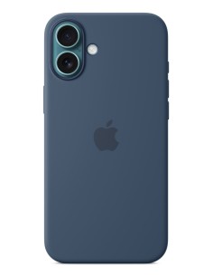 Apple Funda de silicona con MagSafe para el iPhone 16 Plus - Azul denim 2