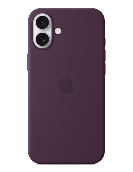 Apple Funda de silicona con MagSafe para el iPhone 16 Plus - Ciruela