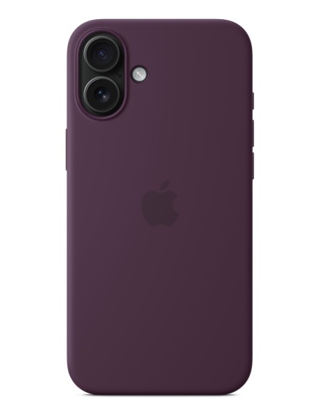 Apple Funda de silicona con MagSafe para el iPhone 16 Plus - Ciruela