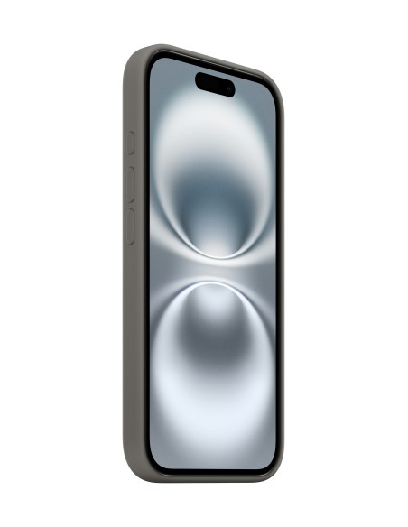 Apple Funda de silicona con MagSafe para el iPhone 16 - Gris piedra