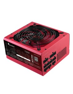 Mars Gaming MPVU750M, Fuente Alimentación Full Modular 750W ATX, 10 Años Garantía, 80Plus Silver +87% Eficiencia, Ventilador 2