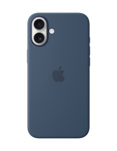 Apple Funda de silicona con MagSafe para el iPhone 16 Plus - Azul denim
