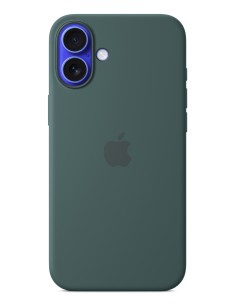 Apple Funda de silicona con MagSafe para el iPhone 16 Plus - Verde lago