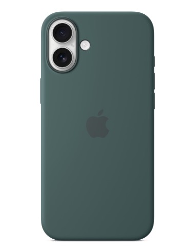 Apple Funda de silicona con MagSafe para el iPhone 16 Plus - Verde lago