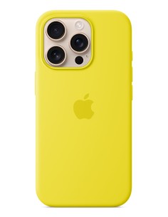 Apple Funda de silicona con MagSafe para el iPhone 16 Pro - Amarillo carambola