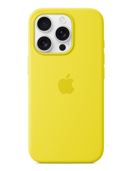 Apple Funda de silicona con MagSafe para el iPhone 16 Pro - Amarillo carambola
