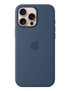 Apple Funda de silicona con MagSafe para el iPhone 16 Pro Max - Azul denim