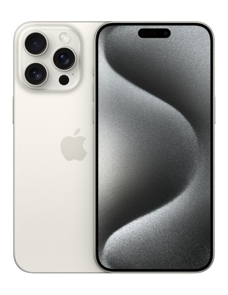 Apple iPhone 15 Pro Max 17 cm (6.7") SIM doble iOS 17 5G USB Tipo C 256 GB Titanio, Blanco