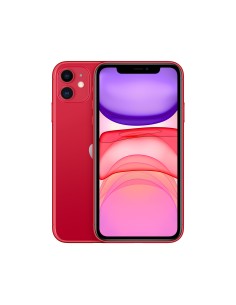 Apple iPhone 11 15,5 cm (6.1") SIM doble iOS 13 4G 128 GB Rojo 2