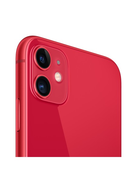 Apple iPhone 11 15,5 cm (6.1") SIM doble iOS 13 4G 128 GB Rojo