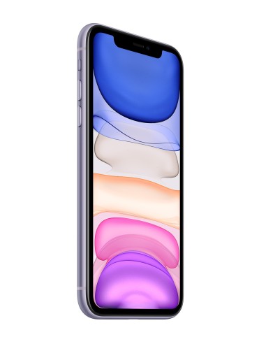 Apple iPhone 11 15,5 cm (6.1") SIM doble iOS 13 4G 128 GB Púrpura