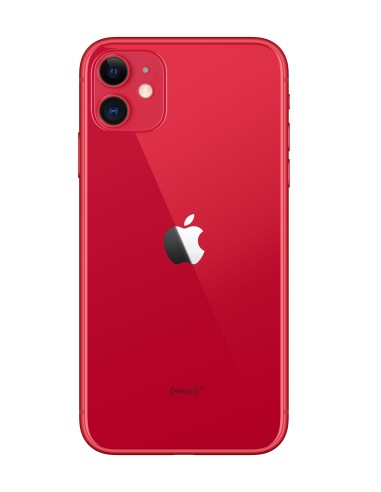 Apple iPhone 11 15,5 cm (6.1") SIM doble iOS 13 4G 256 GB Rojo