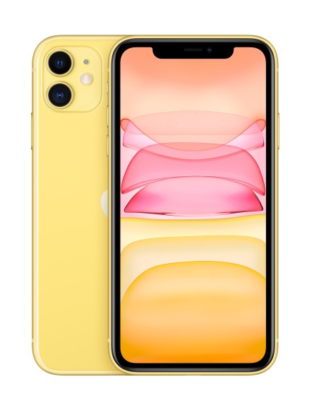 Apple iPhone 11 15,5 cm (6.1") SIM doble iOS 13 4G 256 GB Amarillo