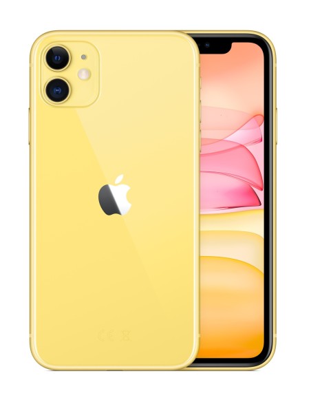 Apple iPhone 11 15,5 cm (6.1") SIM doble iOS 13 4G 256 GB Amarillo