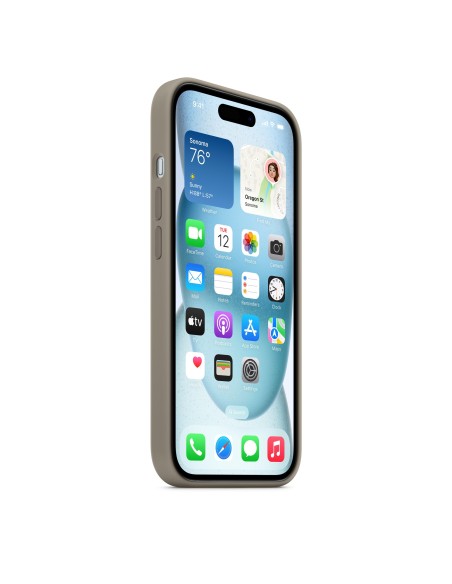 Apple MXPG3ZM A funda para teléfono móvil 15,5 cm (6.1") Gris pardo
