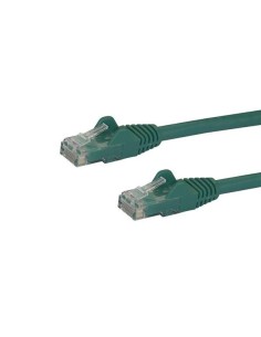 StarTech.com Cable de 1m Verde de Red Gigabit Cat6 Ethernet RJ45 sin Enganche - Snagless